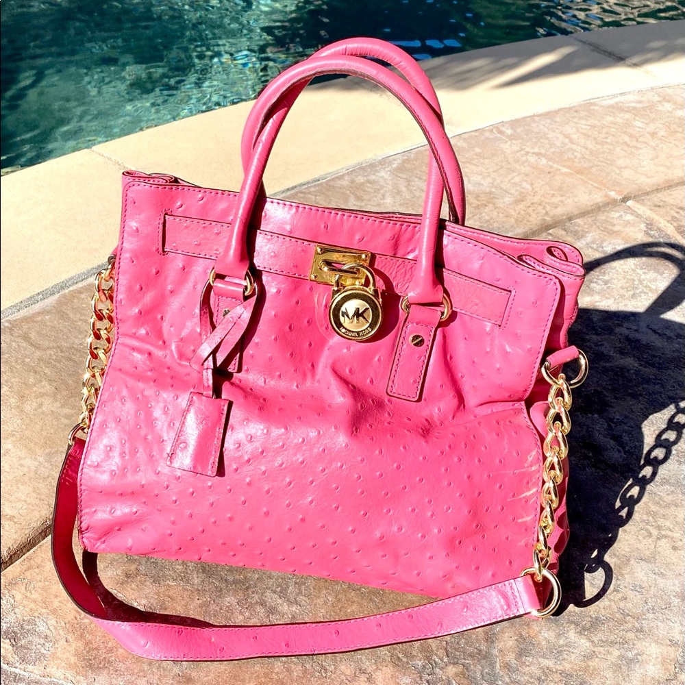 Michael Kors Pink Hamilton Tote